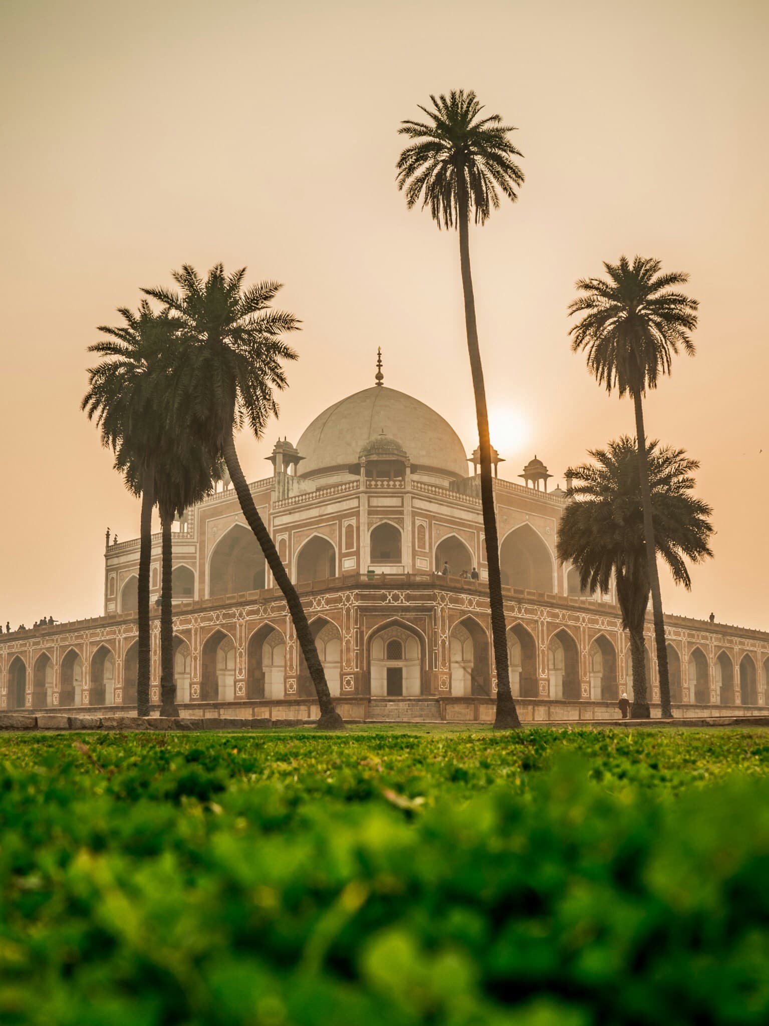Humayun's Tomb at sunrise — bespoke India travel with Shaanvi Tours
