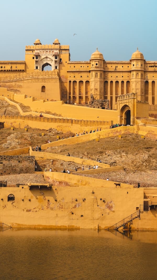 Amber Fort palace in Jaipur Rajasthan